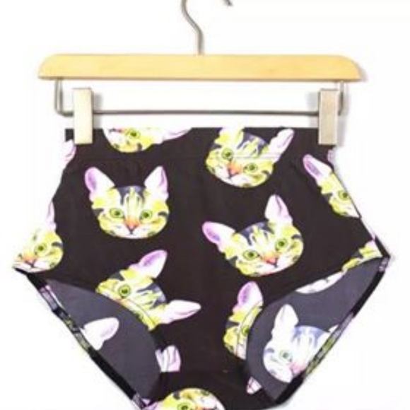 no brand Other - Kitty Cat cute design High waisted raver/ EDM. NWT. Size small